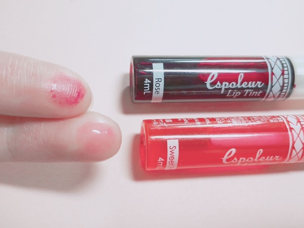 エスポルール リップティント/エスポルール/リップティントを使ったクチコミ（2枚目）