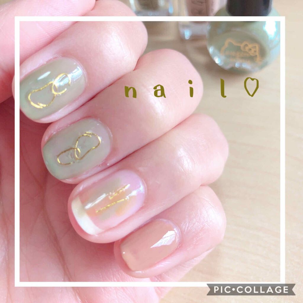 しずくネイルシール キャンドゥを使った口コミ ネイル投稿 トップコートだけc By Miyuu 普通肌 30代後半 Lips