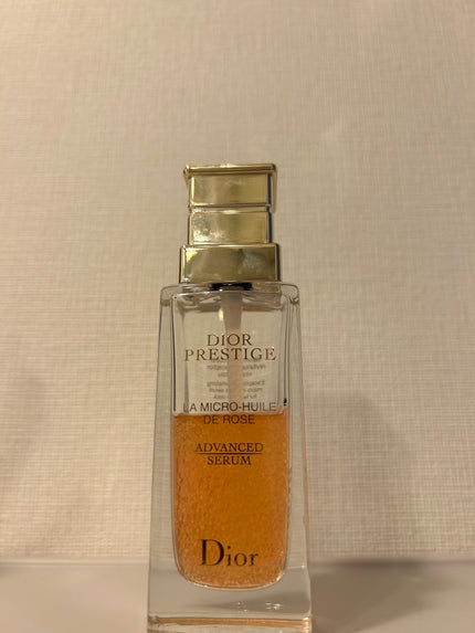プレステージ マイクロ ユイル ド ローズ セラム/Dior/美容液を使ったクチコミ(1枚目)