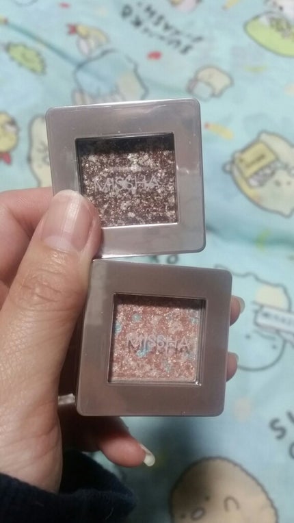 グリッタープリズム シャドウ/MISSHA/グリッターを使ったクチコミ(1枚目)