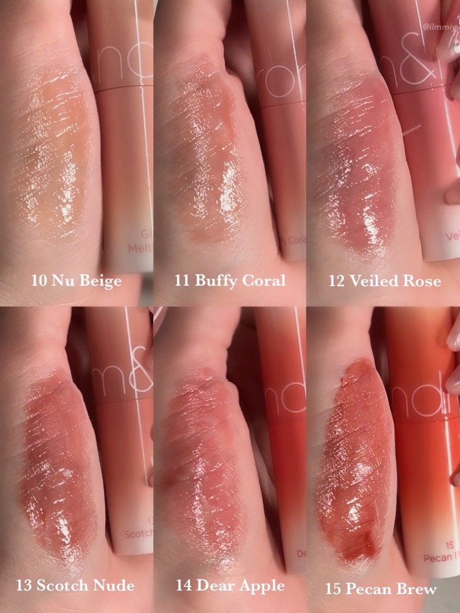 グラスティングメルティングバーム/rom&nd/リップバームを使ったクチコミ(2枚目)