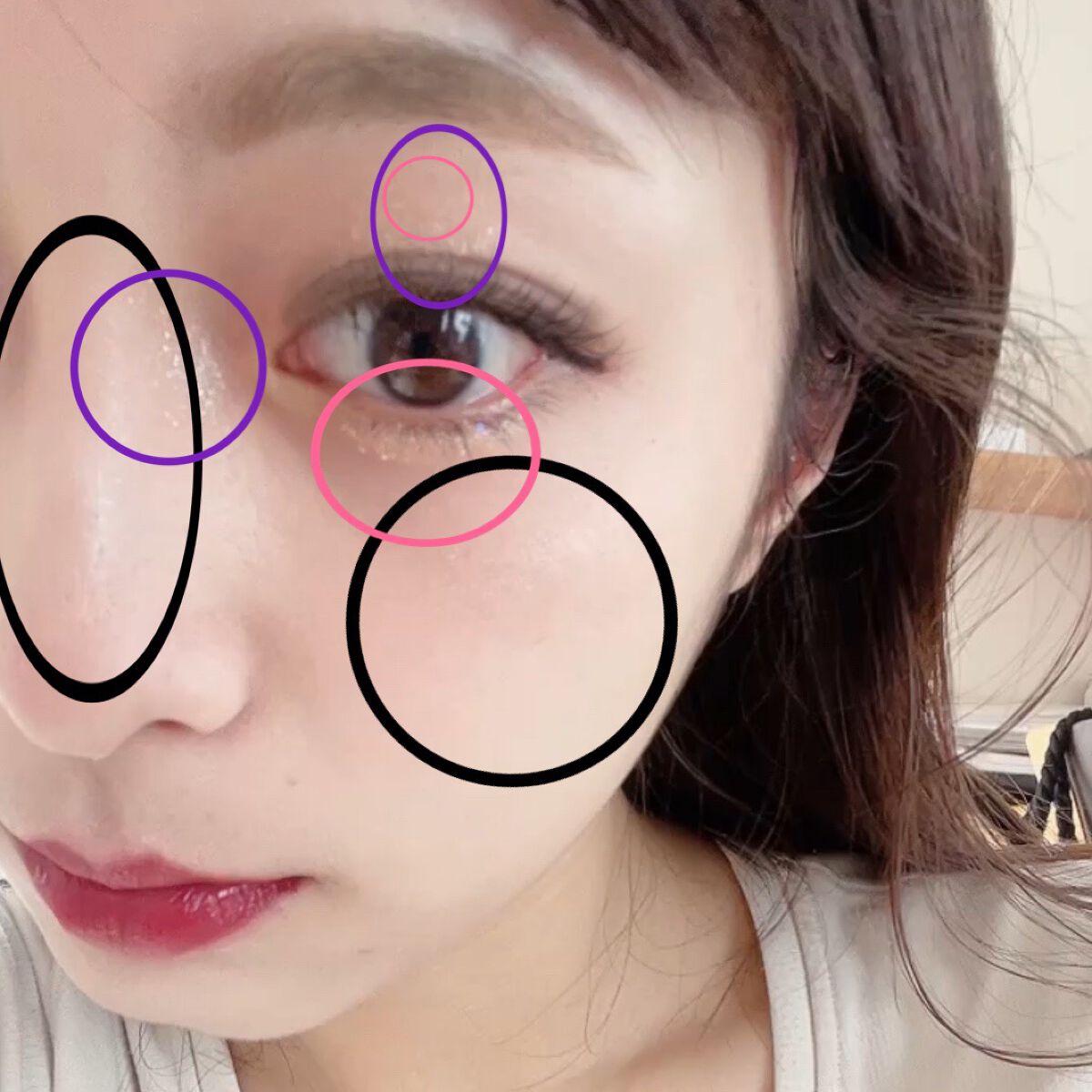 ヌーディーグラデアイズ GY855/インテグレート/アイシャドウパレットを使ったクチコミ（2枚目）