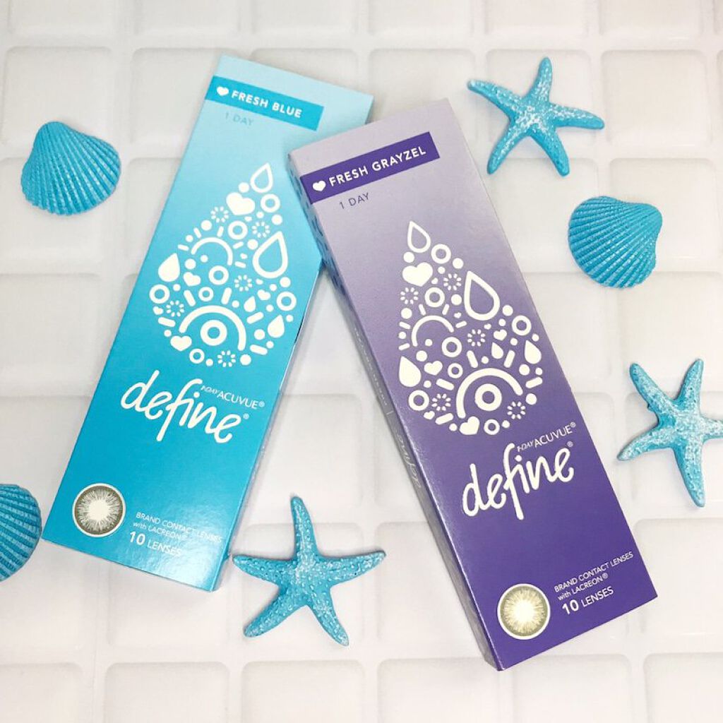 ワンデーアキュビュー®ディファイン®モイスト®　<フレッシュシリーズ>/アキュビュー® ディファイン®/ワンデー（１DAY）カラコンを使ったクチコミ（1枚目）