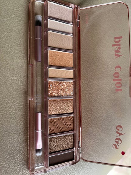 プレイカラー アイシャドウ/ETUDE/アイシャドウパレットを使ったクチコミ(4枚目)