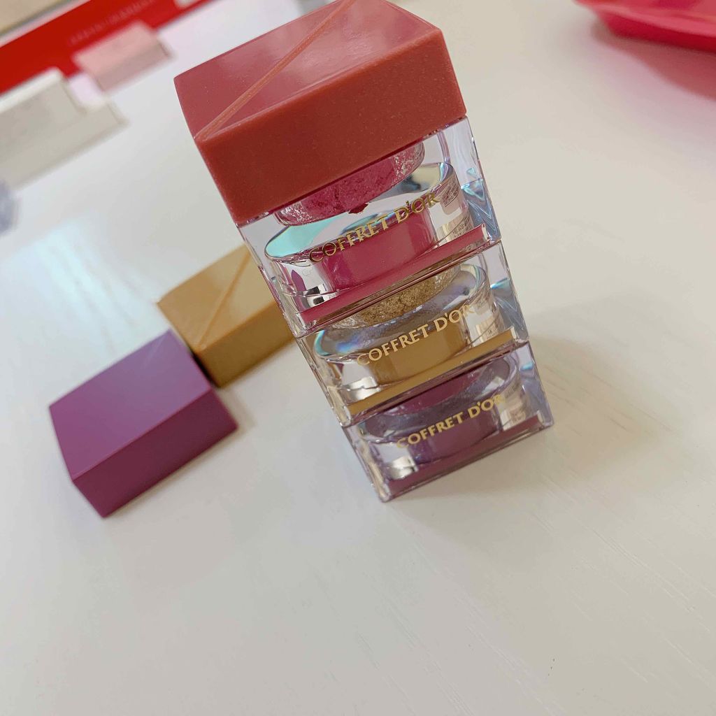 プレイフルカラー アイ&フェイス/コフレドール/単色アイシャドウを使ったクチコミ(3枚目)