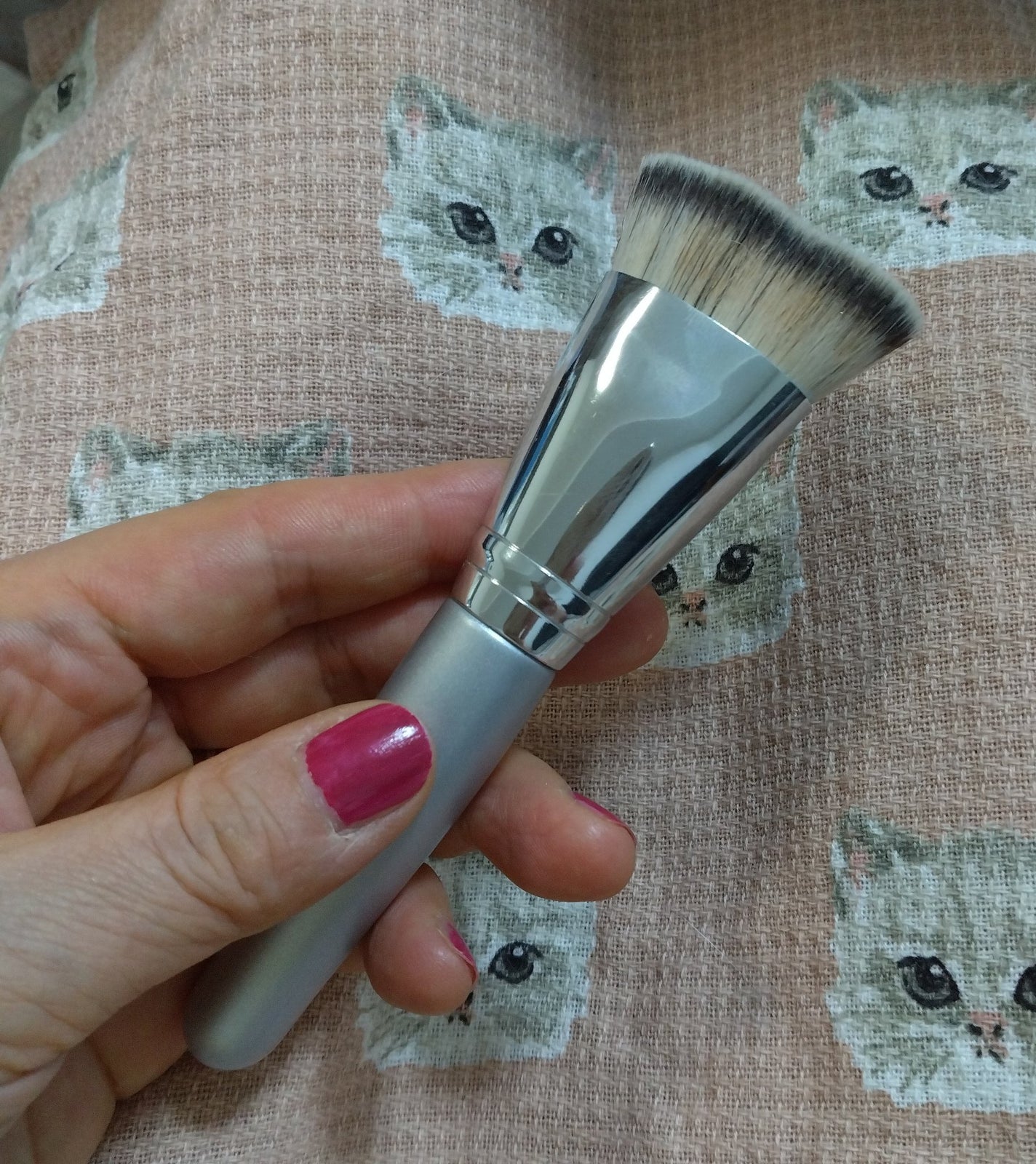 マルチファンデブラシ /ロージーローザ/メイクブラシを使ったクチコミ(2枚目)