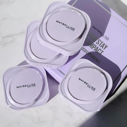 SPステイ クリームパクト ファンデーション/MAYBELLINE NEW YORK/クリーム・エマルジョンファンデーションを使ったクチコミ(1枚目)