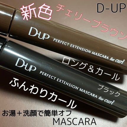 パーフェクトエクステンション マスカラ for カール/D-UP/マスカラを使ったクチコミ(1枚目)