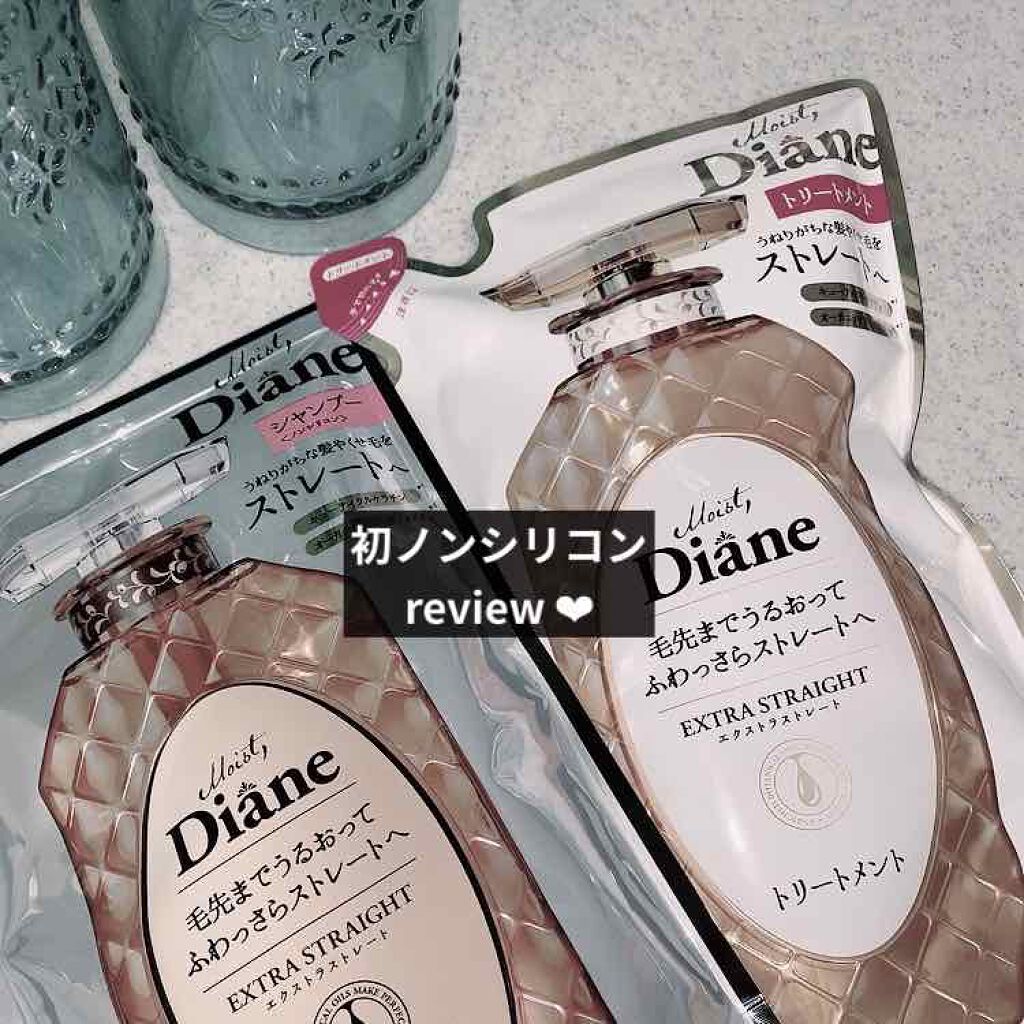 パーフェクトビューティ モイストダイアン エクストラダメージリペア シャンプー/トリートメント シャンプー詰め替え用330ml/ダイアン/市販シャンプーを使ったクチコミ（1枚目）