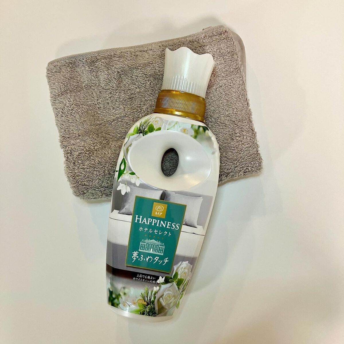 レノアハピネス ホテルセレクト 夢ふわタッチ/レノア/柔軟剤を使ったクチコミ（1枚目）