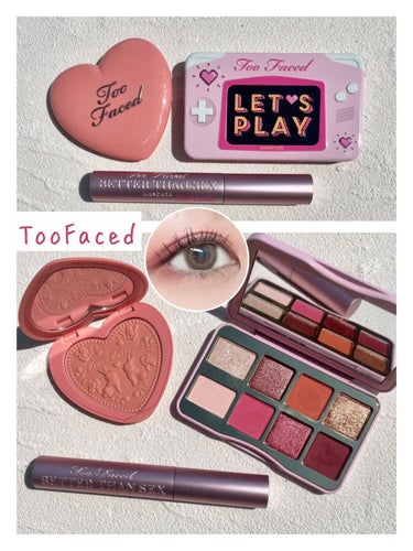 レッツ プレイ ミニ アイシャドウ パレット/Too Faced/パウダーアイシャドウを使ったクチコミ（1枚目）