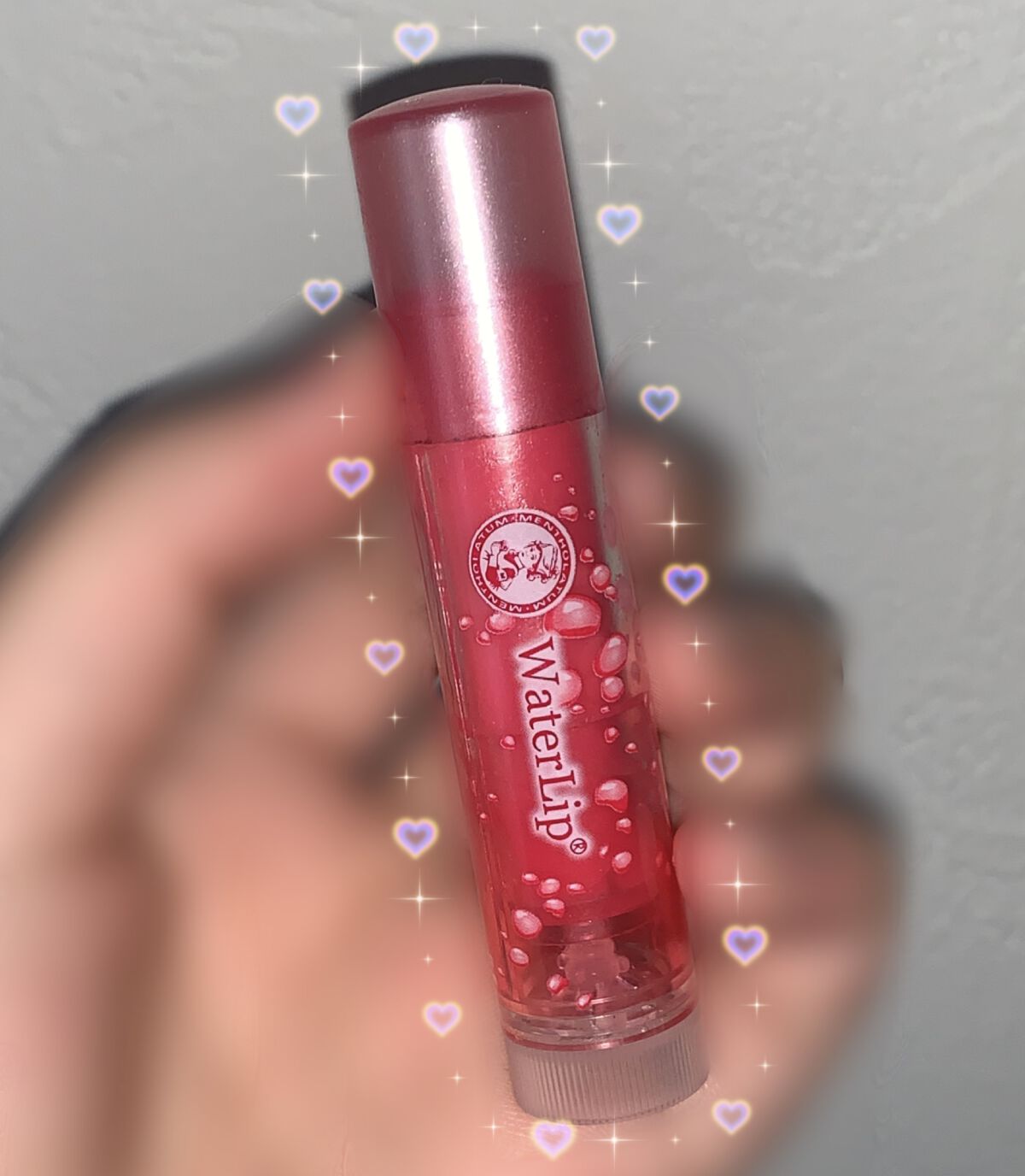 ウォーターリップ ほんのり色つき/メンソレータム/リップクリームを使ったクチコミ（1枚目）