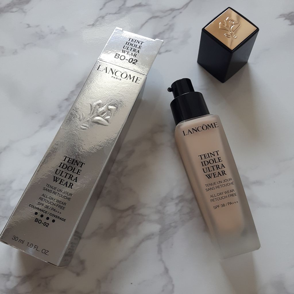 タンイドル ウルトラ ウェア リキッド/LANCOME/リキッドファンデーションを使ったクチコミ（1枚目）