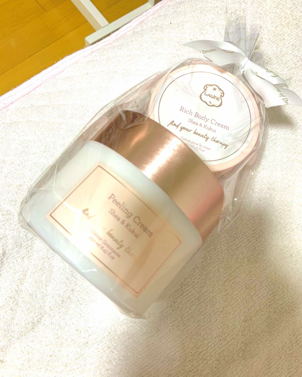 シア&ククイ ピーリングボディクリーム/Laline/ボディスクラブを使ったクチコミ(2枚目)