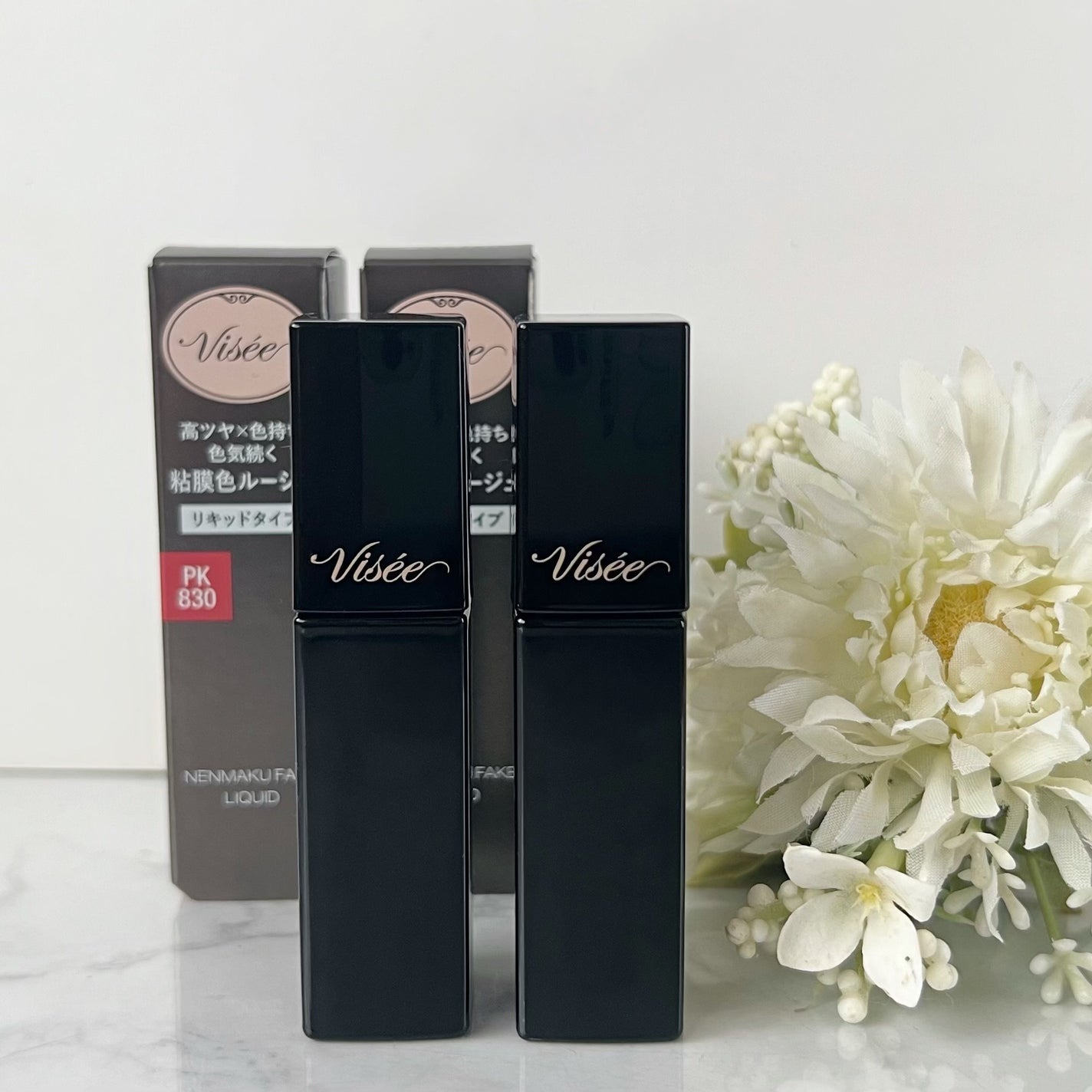 ネンマクフェイク リキッド/Visée/口紅を使ったクチコミ(2枚目)