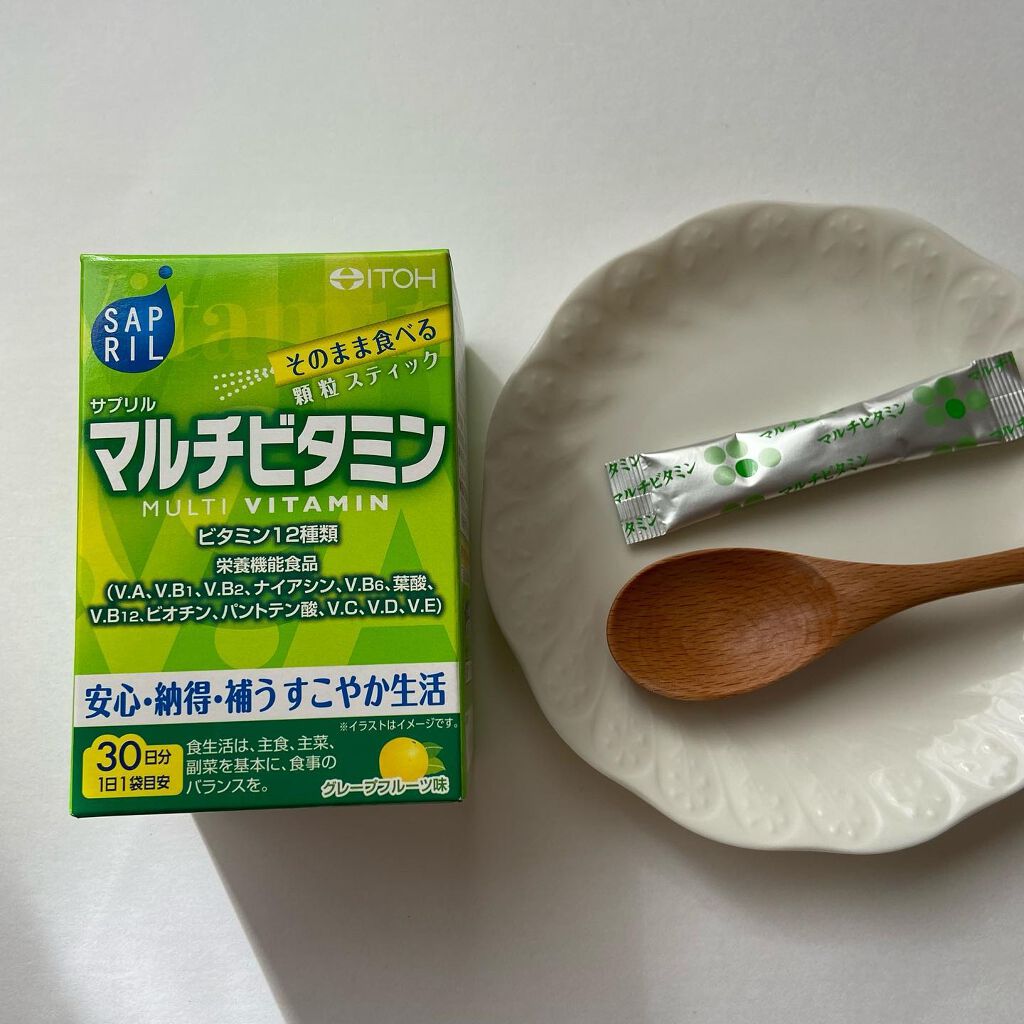 サプリル マルチビタミン/井藤漢方製薬/健康サプリメントを使ったクチコミ（3枚目）