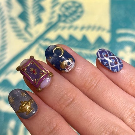 𝐑𝐲𝐨𝐧𝐚 ✿ on LIPS 「𝐀𝐫𝐚𝐛𝐢𝐚𝐧𝐂𝐨𝐚𝐬𝐭𝐧𝐚𝐢𝐥🧞♂️💜かわいすぎるデザイン..」(4枚目)