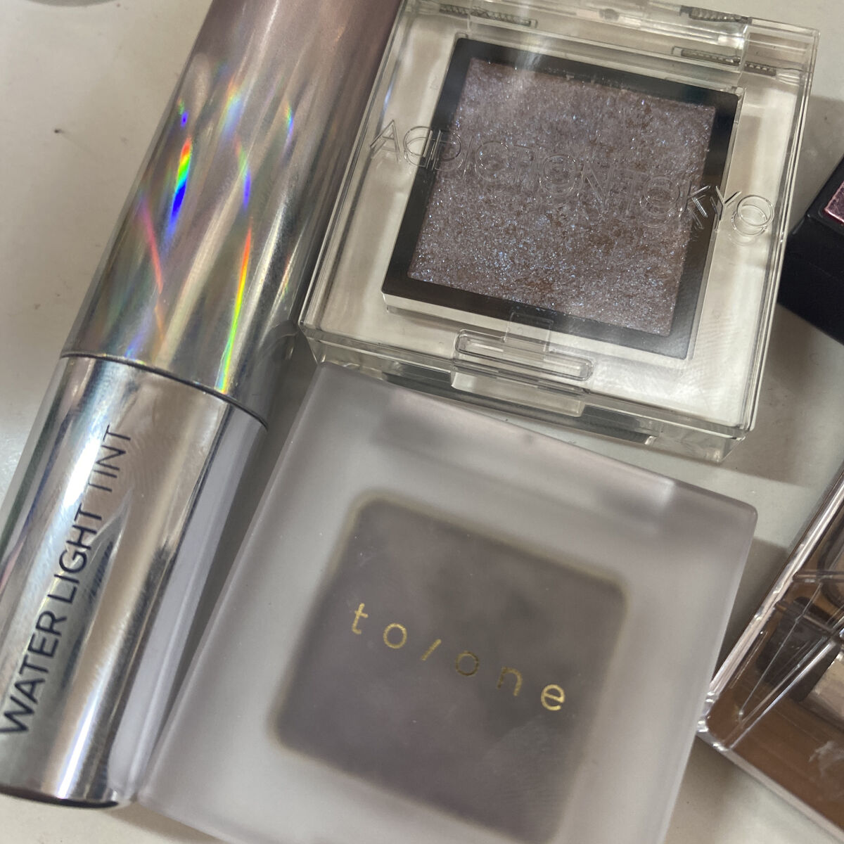 トーン ペタル アイシャドウ 27:モーブピンク/to/one/アイシャドウパレットを使ったクチコミ（2枚目）