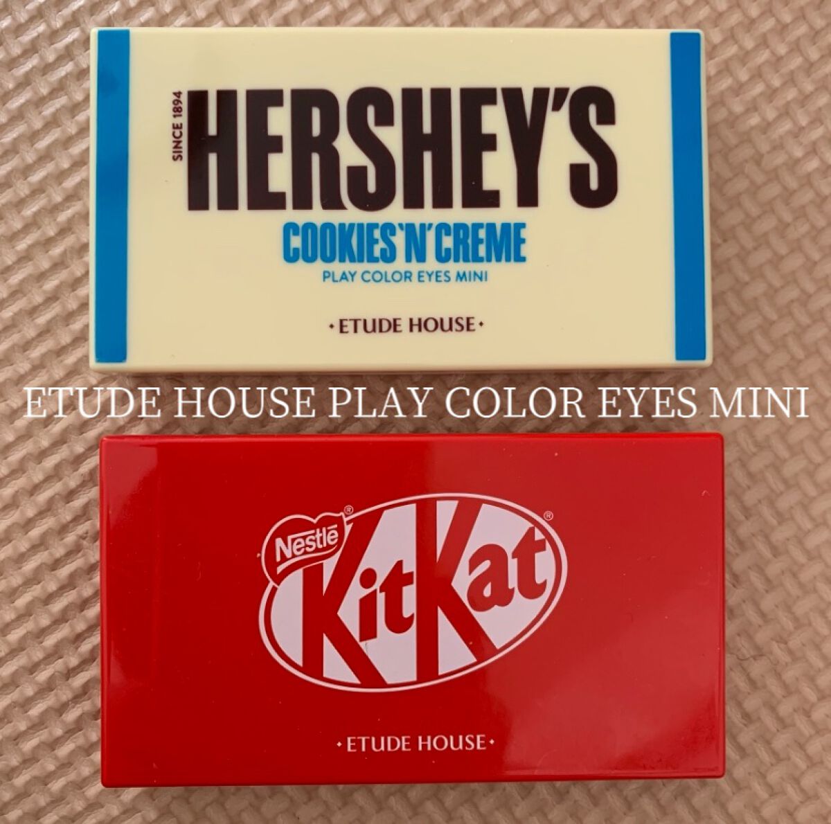 プレイカラーアイズ ミニ #キットカットオリジナル/ETUDE/アイシャドウパレットを使ったクチコミ（1枚目）