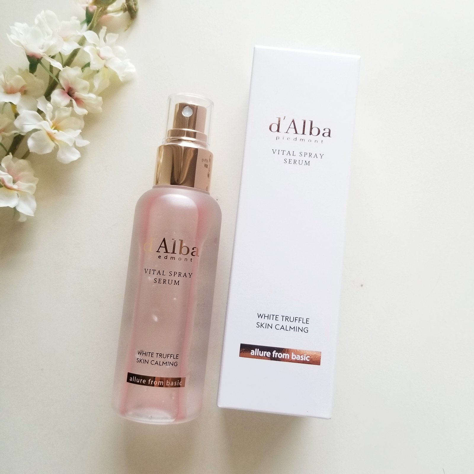 ダルバ ホワイトトリュフバイタルスプレーセラム/ダルバ/ミスト状化粧水を使ったクチコミ（1枚目）