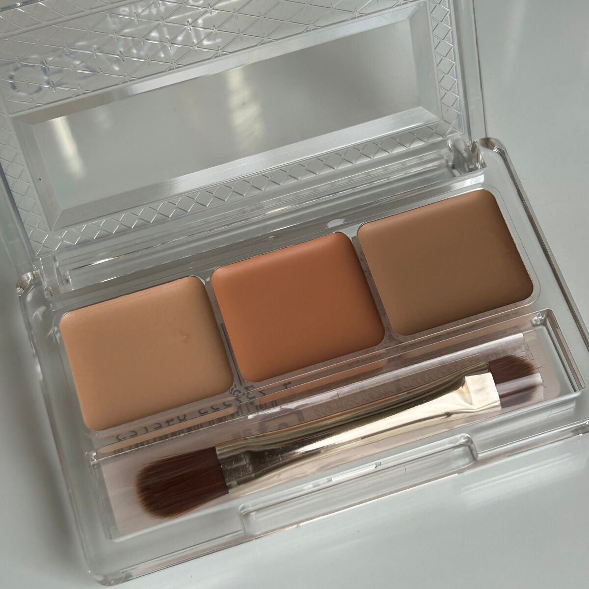 パレットコンシーラー ハイカバー/CEZANNE/パレットコンシーラーを使ったクチコミ(2枚目)