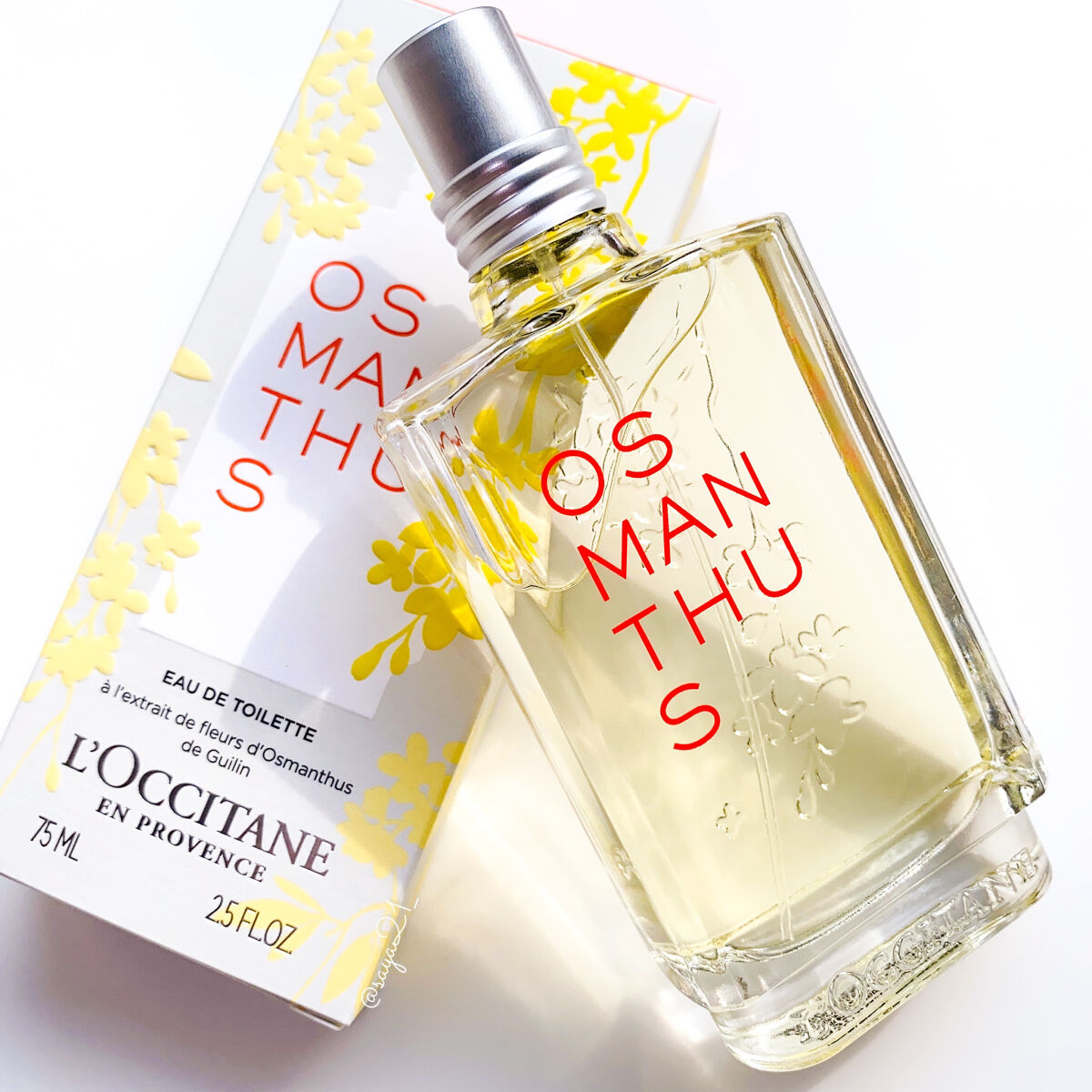 オスマンサス オードトワレ/L'OCCITANE/香水(レディース)を使ったクチコミ（1枚目）