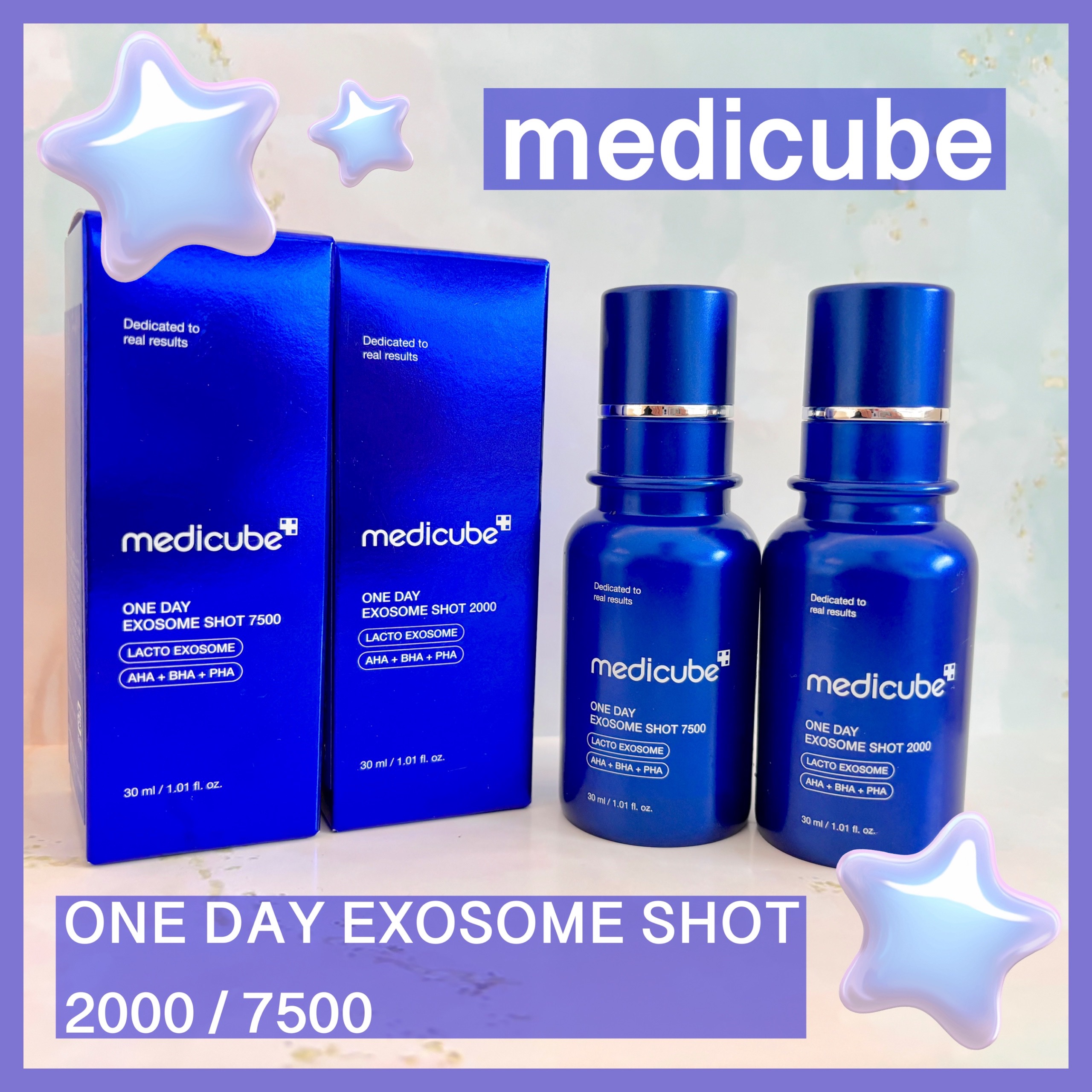 ゼロ1DAYエクソソームショット2000/MEDICUBE/美容液を使ったクチコミ（1枚目）