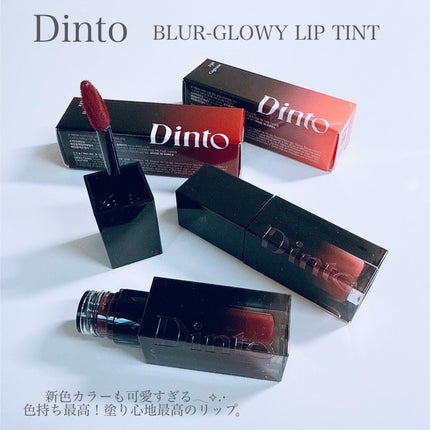 ブラーグロイリップティント/Dinto/リップティントを使ったクチコミ(2枚目)