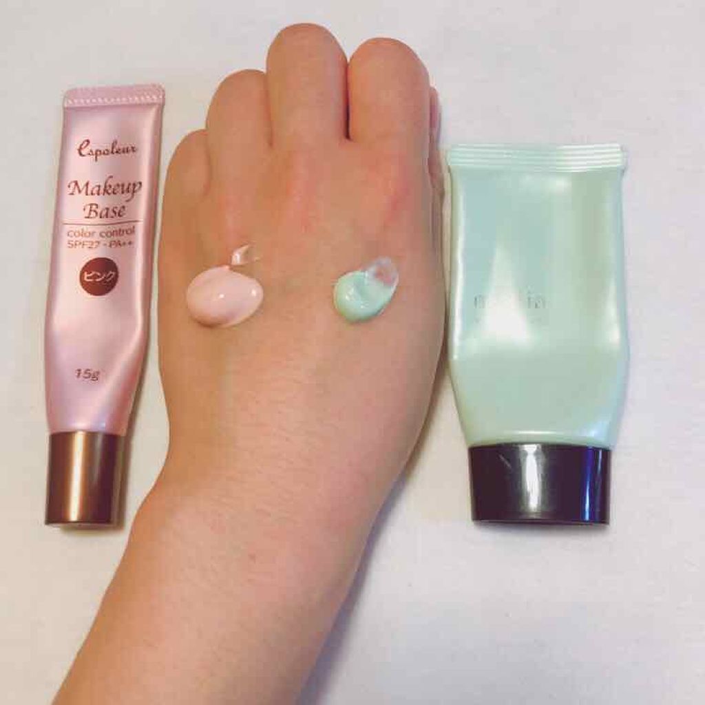 メイクアップベースS(グリーン)/media/化粧下地を使ったクチコミ（1枚目）