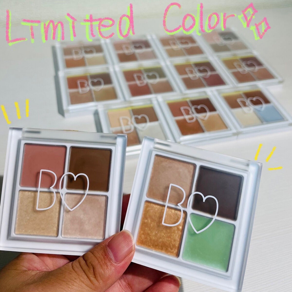 THE アイパレR/b idol/アイシャドウパレットを使ったクチコミ(1枚目)