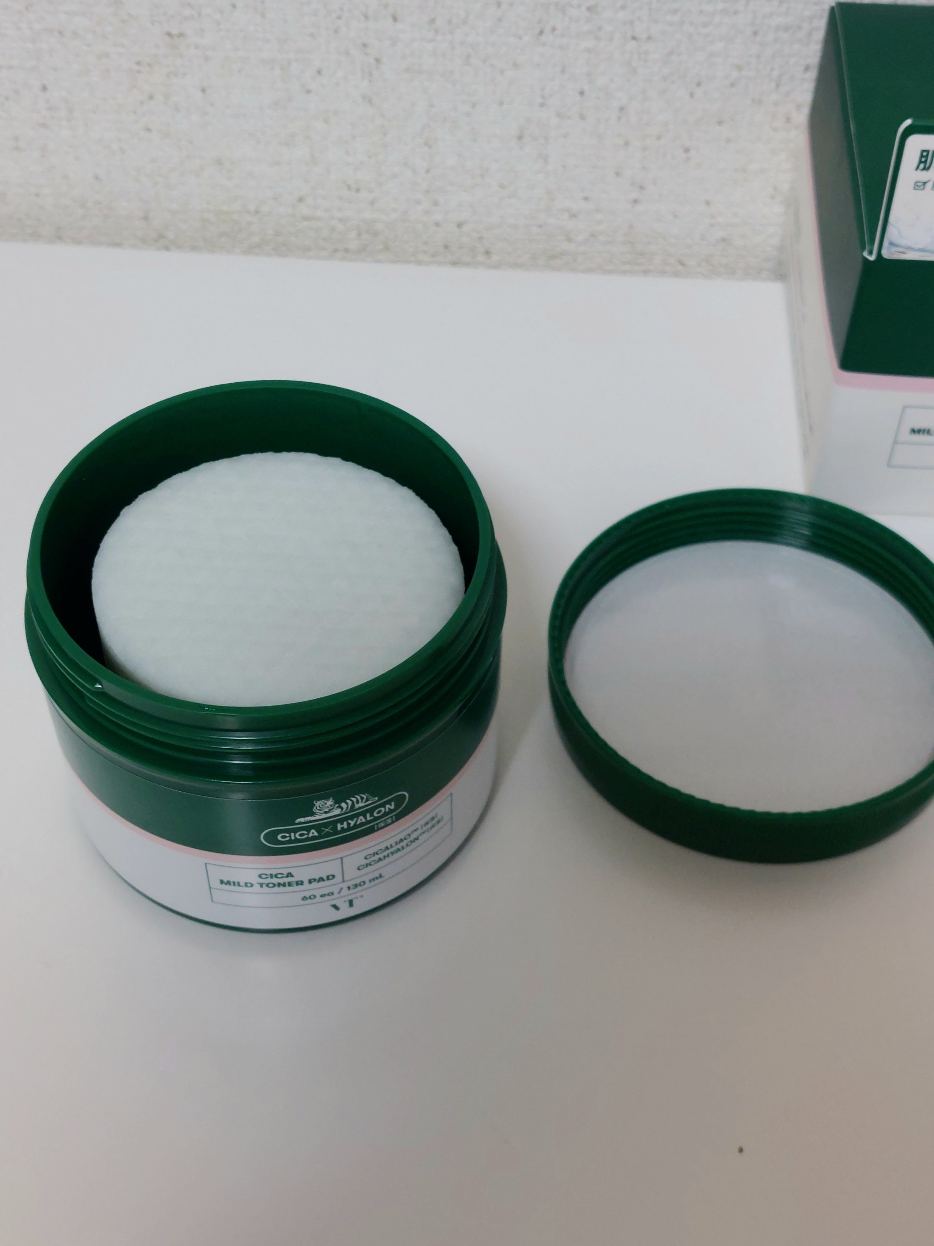 CICA マイルドトナーパッド/VT/トナーパッドを使ったクチコミ（3枚目）