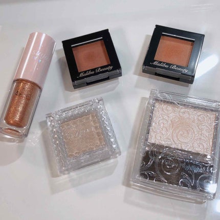 シングルアイシャドウ/マリブビューティー/単色アイシャドウを使ったクチコミ(4枚目)