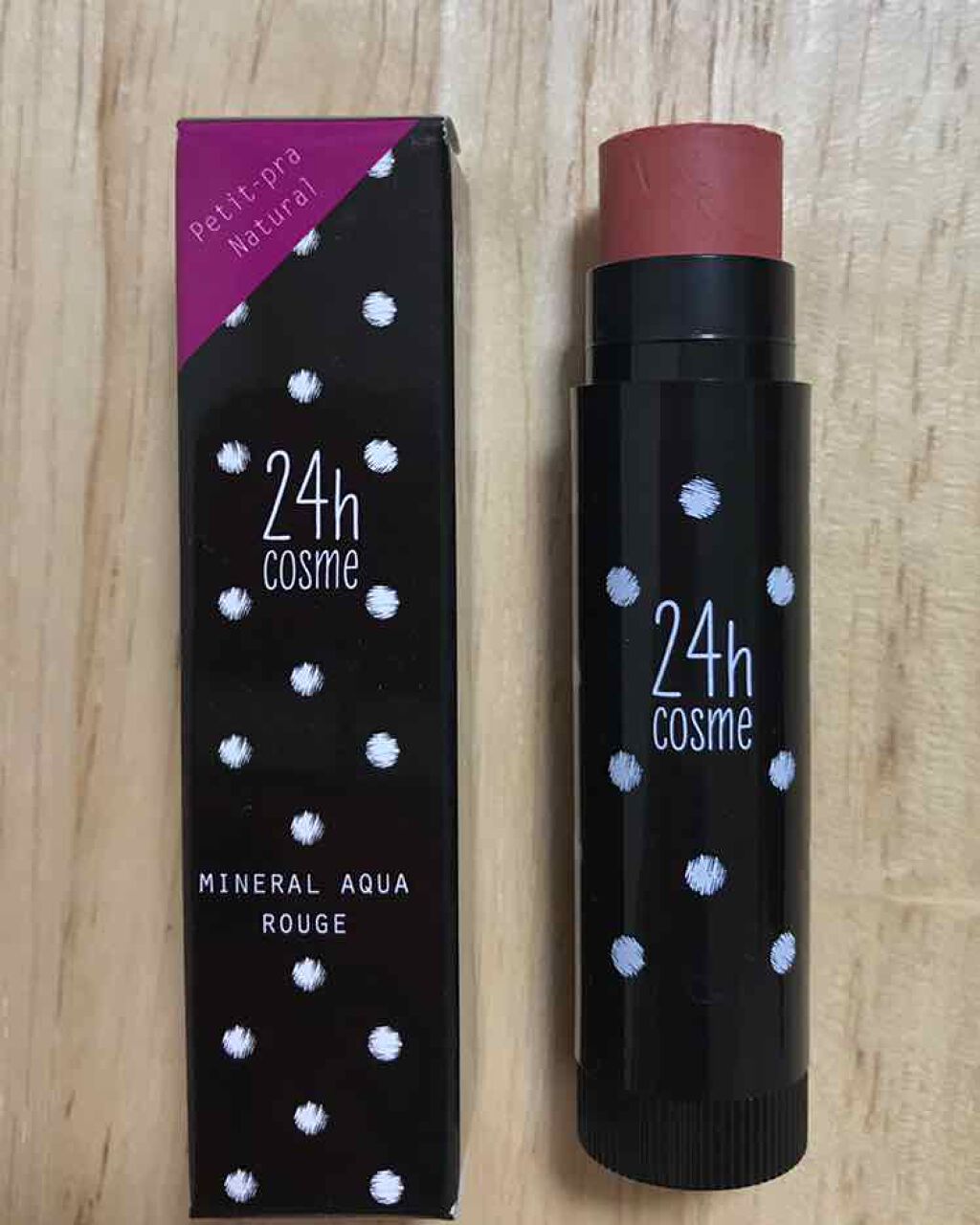 24 ミネラルアクアルージュ/24h cosme/口紅を使ったクチコミ(1枚目)
