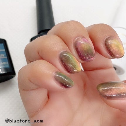 9D プラネタリージェムズ マグネットジェル/cocoronail/ジェルネイルを使ったクチコミ(7枚目)