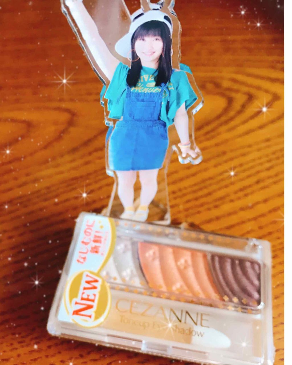 トーンアップアイシャドウ/CEZANNE/アイシャドウパレットを使ったクチコミ（2枚目）