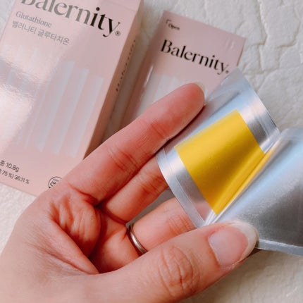 グルタチオンフィルム/Balernity/美容サプリメントを使ったクチコミ(4枚目)