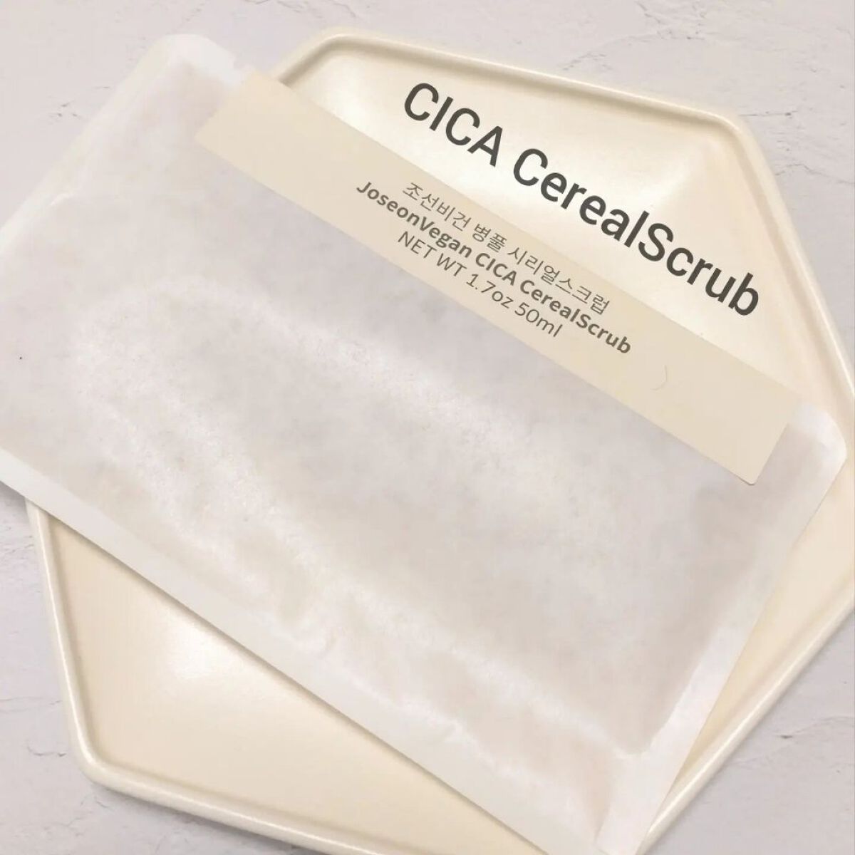 Joseon Vegan CICA Cereal Scrub /YEONJI/その他スキンケアを使ったクチコミ（2枚目）