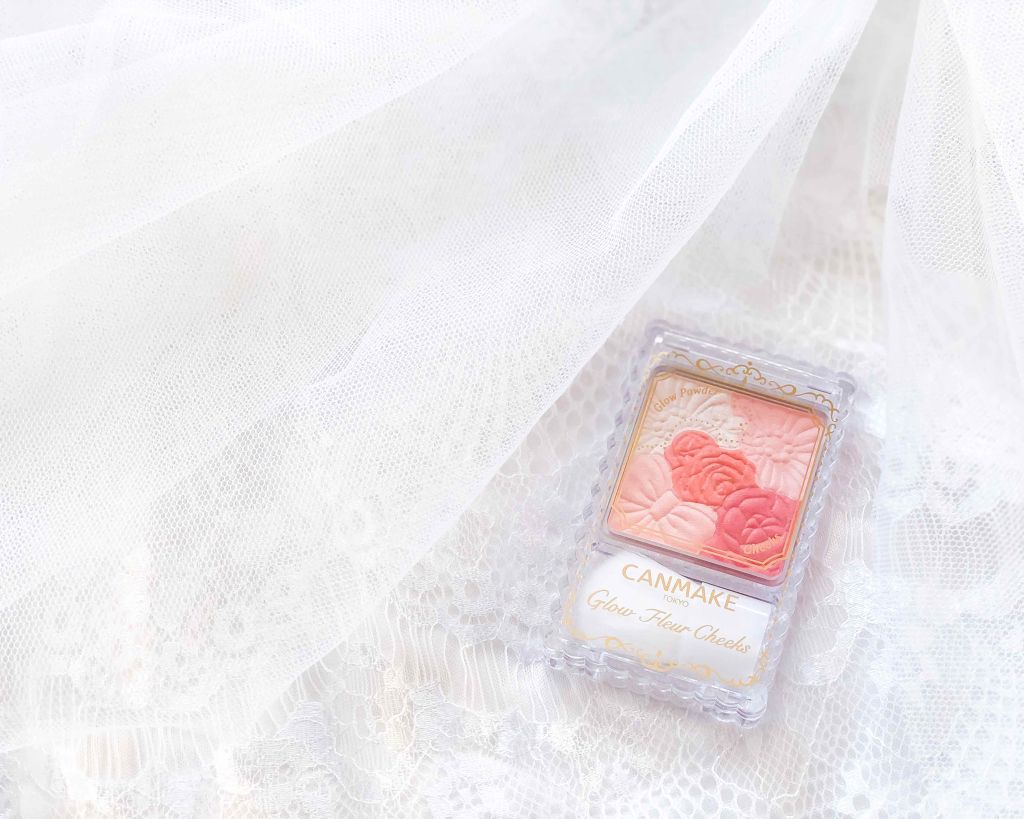 グロウフルールチークス/キャンメイク/パウダーチークを使ったクチコミ（1枚目）