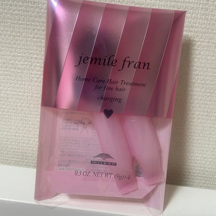 ジェミールフラン ヘアケアシリーズ サロントリートメント ハートチャージング/ジェミールフラン/洗い流すヘアトリートメントを使ったクチコミ(1枚目)