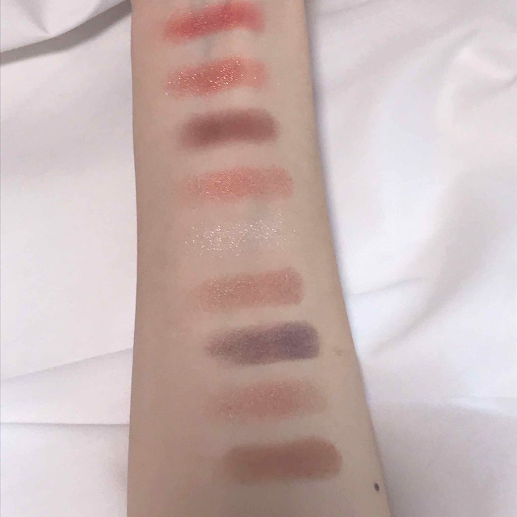 UR GLAM　BLOOMING EYE COLOR PALETTE/U R GLAM/アイシャドウパレットを使ったクチコミ（3枚目）