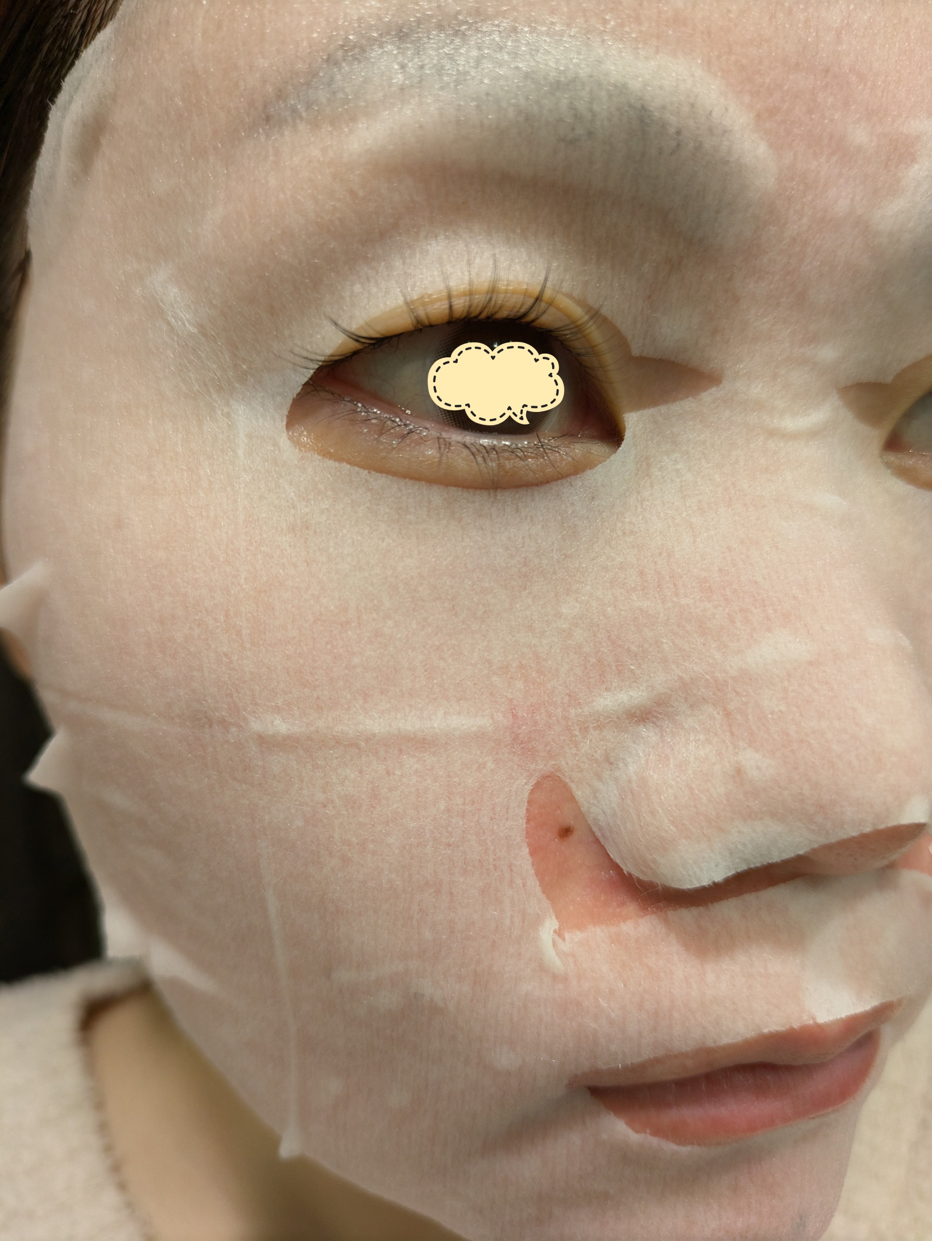 プレミアムルルルン 金木犀（キンモクセイの香り）/ルルルン/シートマスク・パックを使ったクチコミ（3枚目）