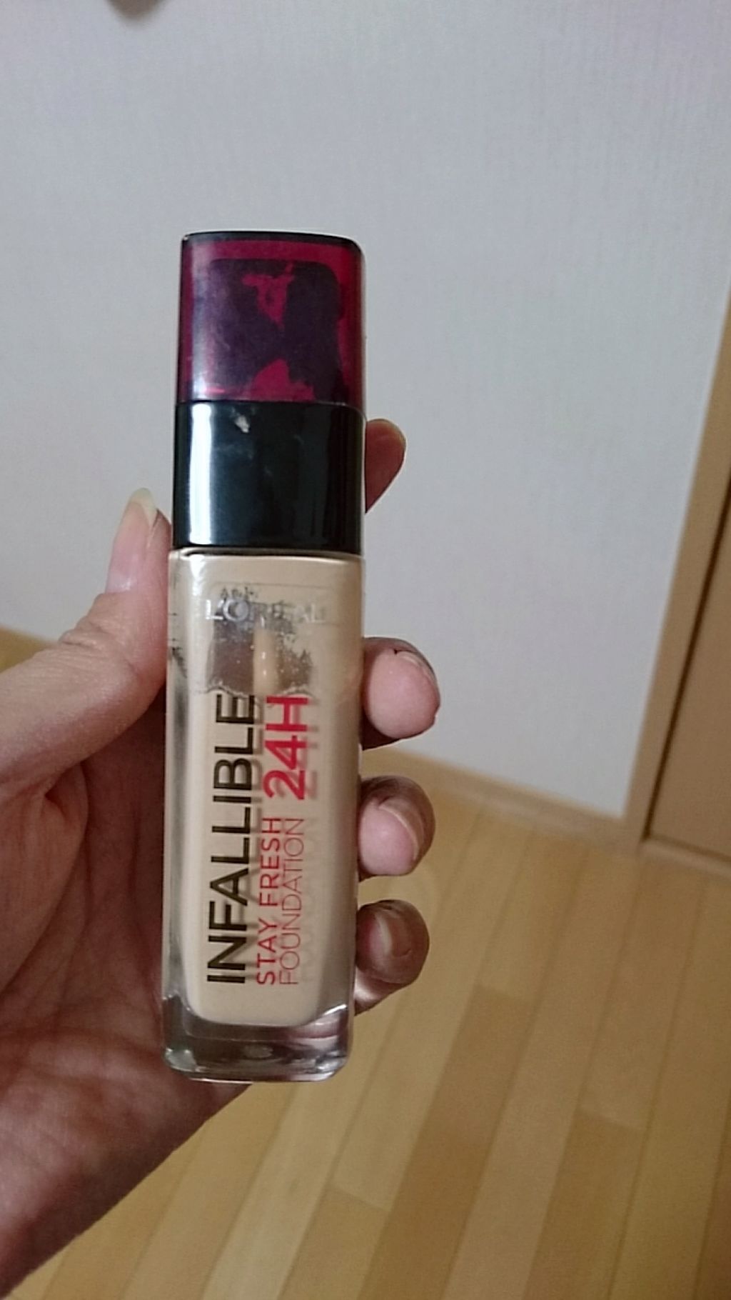 インファリブル ステイフレッシュファンデーション/ロレアル パリ/リキッドファンデーションを使ったクチコミ(1枚目)