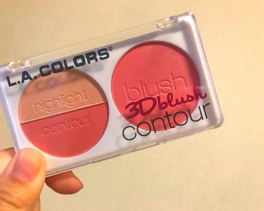 3D ブラッシュ コントゥア/L.A.COLORS/マルチパレットを使ったクチコミ（1枚目）