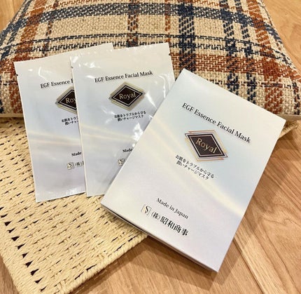 Royal Facial Mask ローヤル シートマスク トライアルセット 5枚/昭和商事/シートマスク・パックを使ったクチコミ(1枚目)