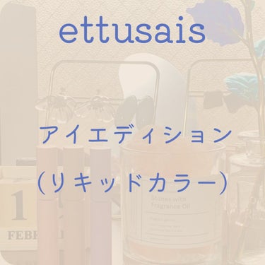 アイエディション（リキッドカラー）/ettusais/リキッドアイシャドウを使ったクチコミ（1枚目）