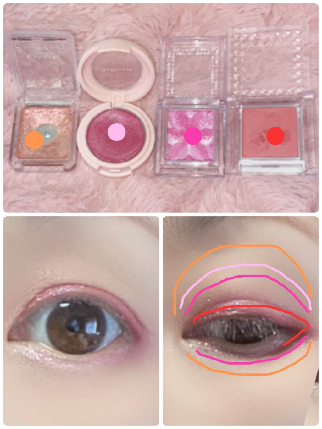 ジュエルスターアイズ/キャンメイク/ジェル・クリームアイシャドウを使ったクチコミ（3枚目）