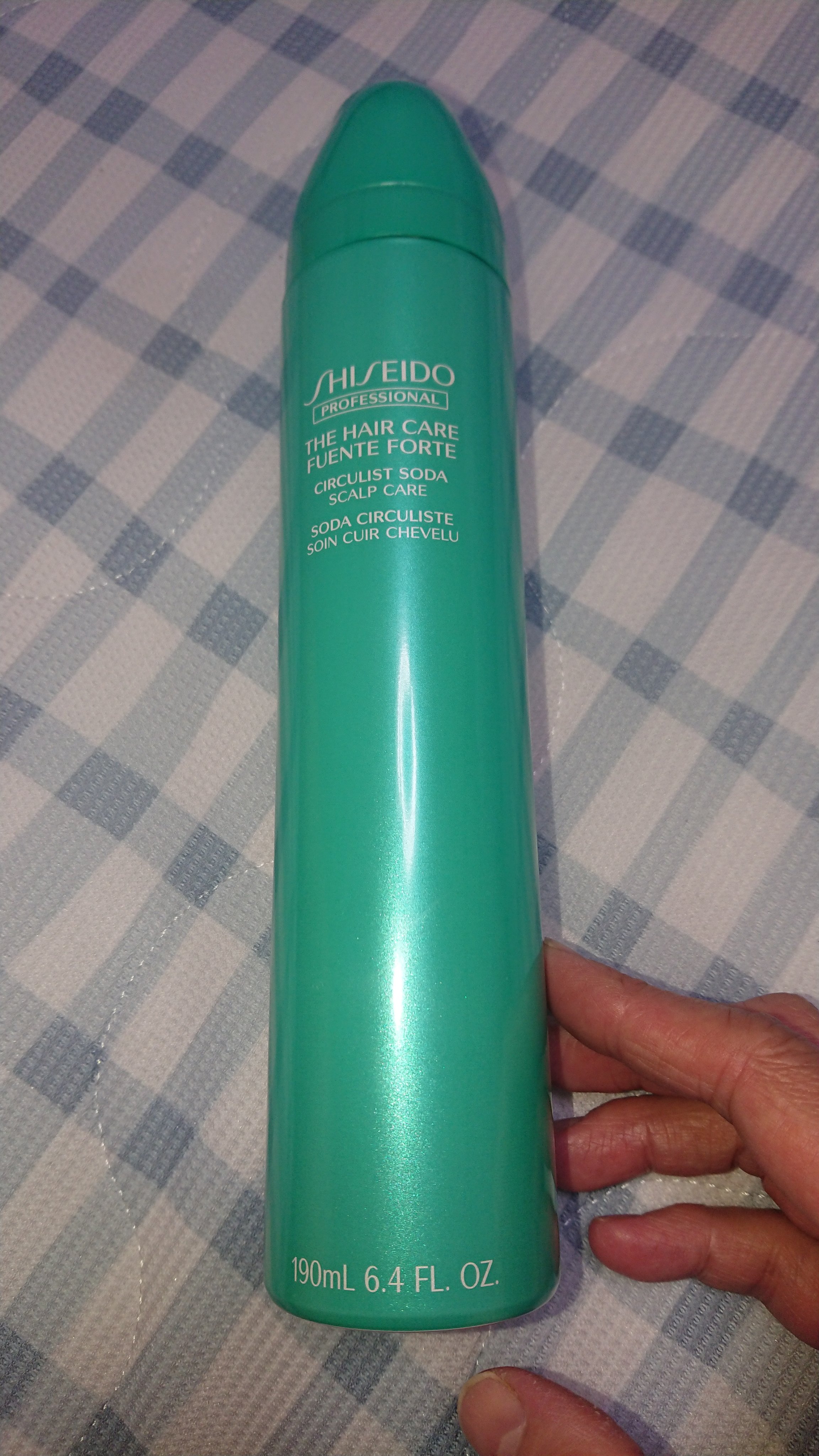 ザ・ヘアケア フェンテフォルテ サーキュリストソーダ/資生堂プロフェッショナル/頭皮ローションを使ったクチコミ（1枚目）