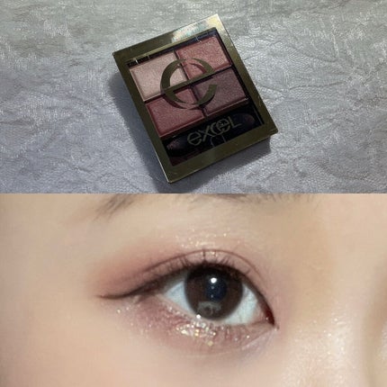 スキニーリッチシャドウ/excel/アイシャドウパレットを使ったクチコミ(1枚目)