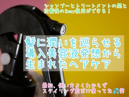 ハイドロ&リペア ジェントル ヘアミスト/AHALO HONEY/プレスタイリング・寝ぐせ直しを使ったクチコミ(3枚目)