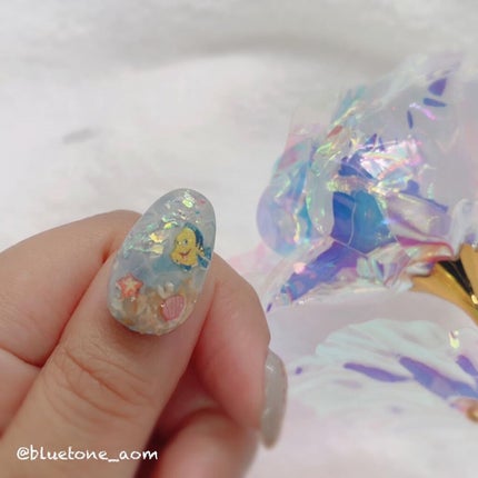 ジェルネイル(ライト対応)/セリア/ジェルネイルを使ったクチコミ(4枚目)